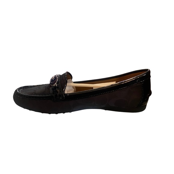 Coach Shoes - Coach Black Signature Loafers
